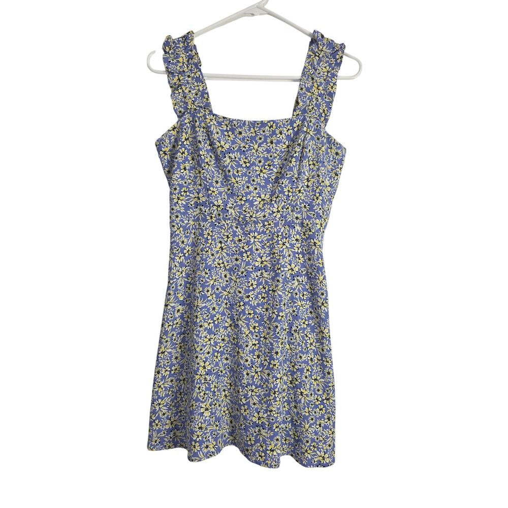 Lola Grace Mini Dress‎ M Womens Fairy Coquette Square Neck Pullover Casual